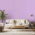 tinta acrílica iquine premium fosco-aveludado 16 litros fosco durável 2201 violeta (mp)