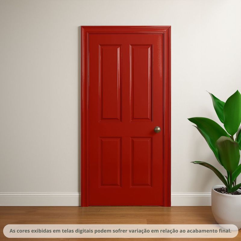 tinta esmalte iquine sintético premium alto brilho 3l dialine seca rápido vermelho (mp