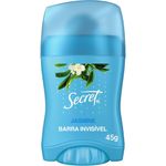 desodorante em barra antitranspirante secret jasmine 45g