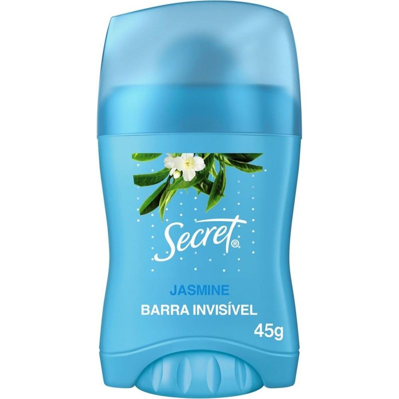 desodorante em barra antitranspirante secret jasmine 45g