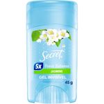 desodorante gel antitranspirante secret fresh defense jasmine 45g