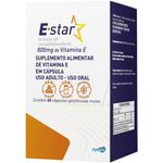 suplemento alimentar e-star 800mg 60 cápsulas zydus