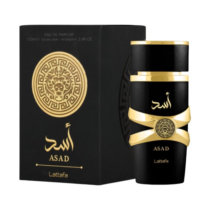 perfume árabe masculino lattafa asad edp 100ml (mp)