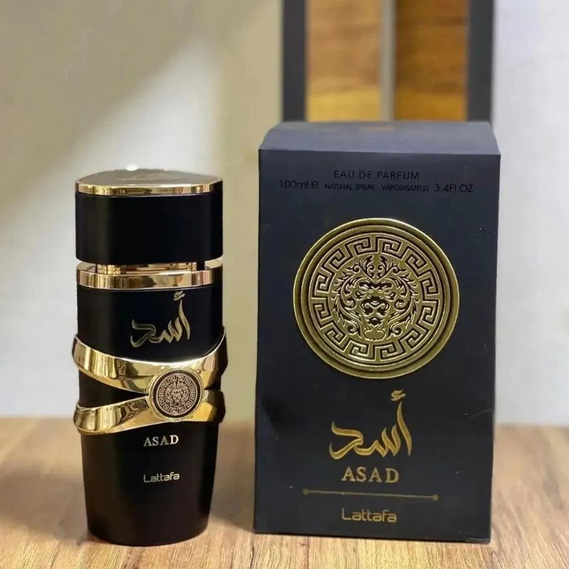 perfume árabe masculino lattafa asad edp 100ml (mp)