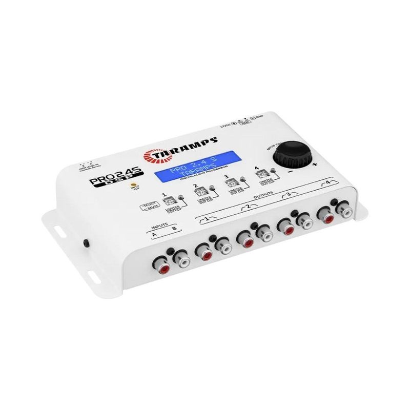 processador de áudio automotivo taramps pro 2.4s branco (mp)