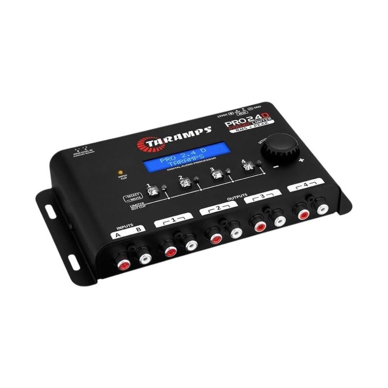 processador de áudio automotivo taramps digital pro 2.4d dynamic peak (mp)