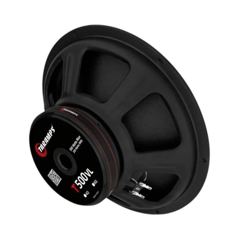 alto-falante automotivo woofer taramps t 500vl 12 250w rms (mp)