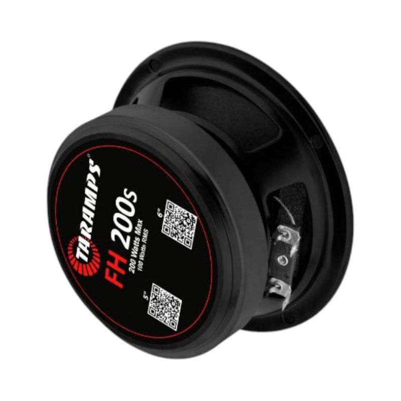 alto-falante automotivo faixa completa taramps fh 200s 5 200w rms (par) (mp)