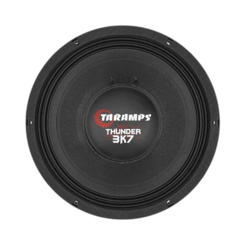 alto-falante automotivo woofer taramps thunder 3k7 12 1850w rms (mp)