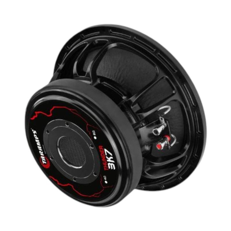 alto-falante automotivo woofer taramps thunder 3k7 12 1850w rms (mp)