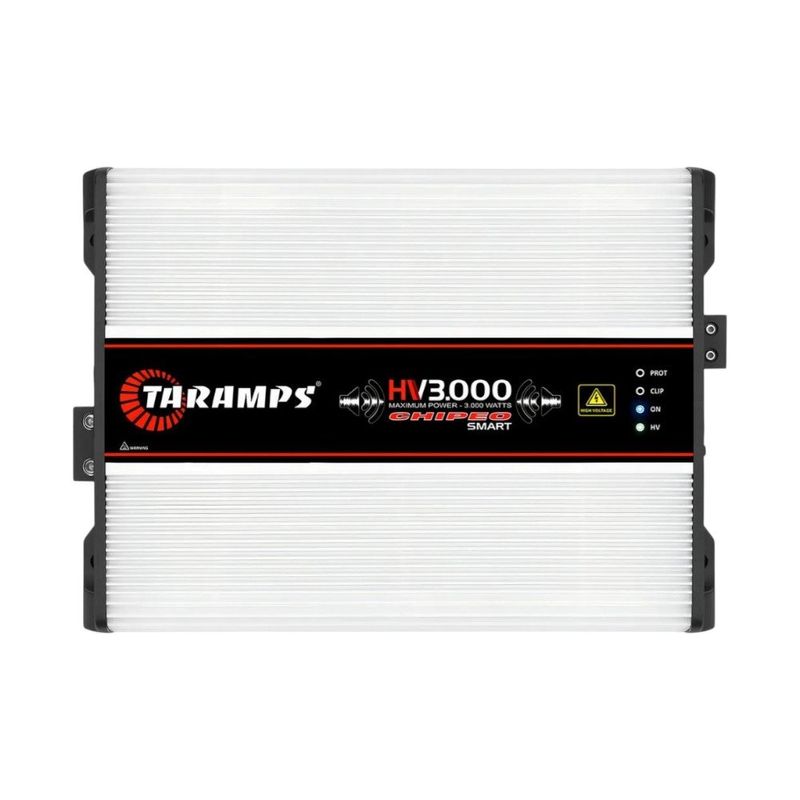 módulo amplificador automotivo subwoofer taramps hv 3000 chipeo smart 3000w rms (mp)