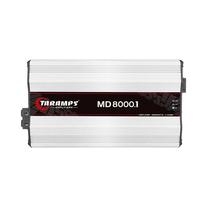 módulo amplificador automotivo full range taramps md 8000.1 8000w rms (mp)