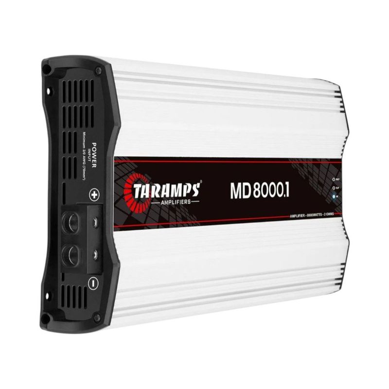 módulo amplificador automotivo full range taramps md 8000.1 8000w rms (mp)