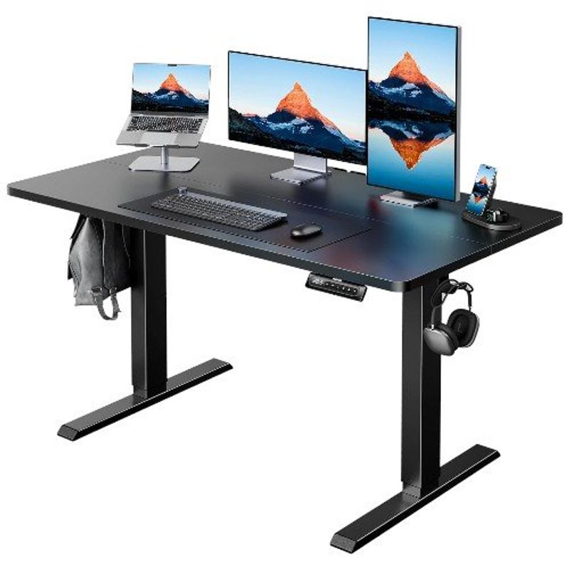 mesa para escritório huano preto a-bi