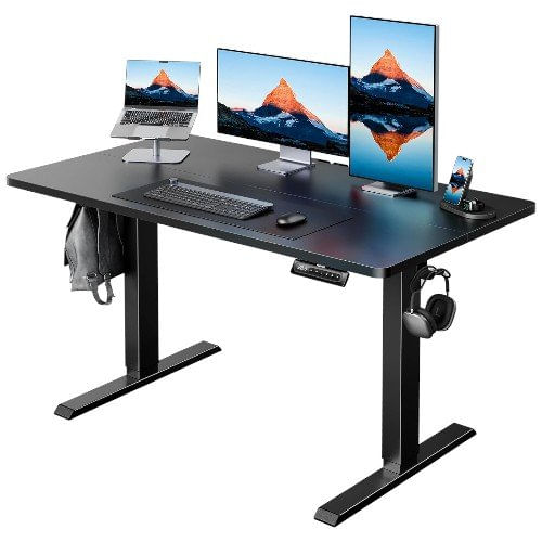 Mesa Para Escritório Huano Preto A-BI