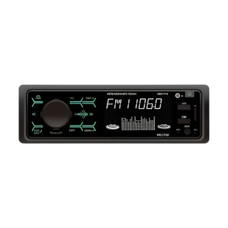 som automotivo kx3 mp3 bluetooth touch led krc1710 (mp)