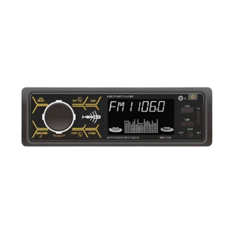 som automotivo kx3 mp3 bluetooth touch led krc1710 (mp)