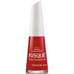 esmalte risqué cremoso sete vermelhos toque de ira 8ml