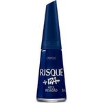 esmalte risqué cremoso +iza azul pesadão 8ml
