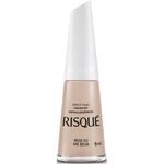 esmalte risqué cremoso bege eu me beija 8ml