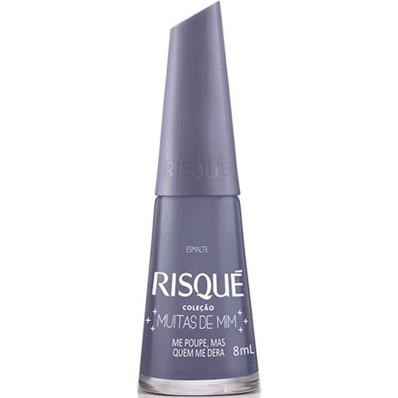 esmalte risqué cremoso me poupe, mas quem me dera 8ml