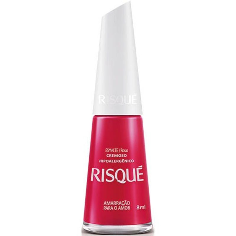 esmalte risqué cremoso amarração para o amor 8ml