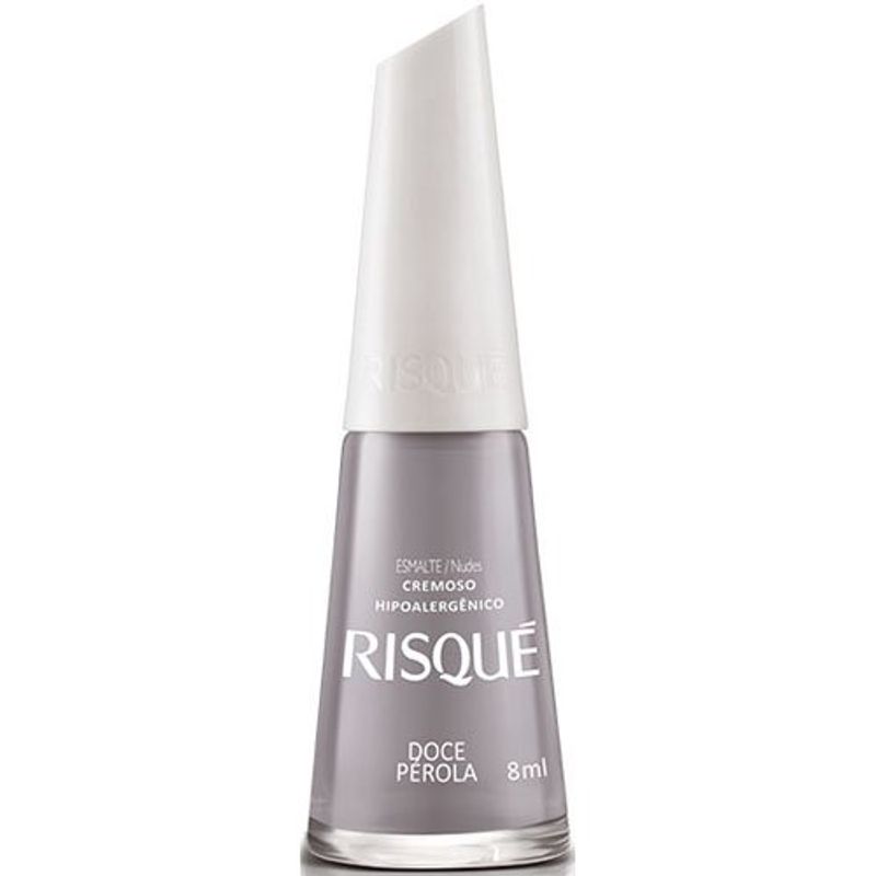 esmalte risqué cremoso doce pérola 8ml