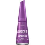 esmalte risqué cremoso + iza cheia de ginga 8ml