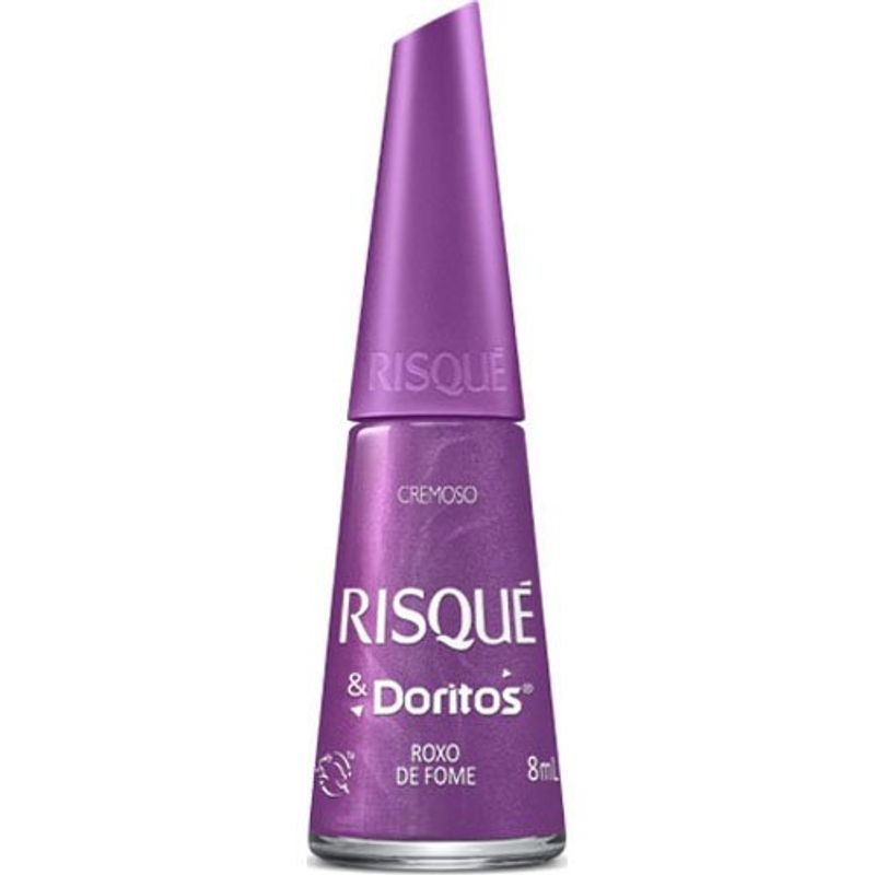 esmalte risqué cremoso + iza cheia de ginga 8ml
