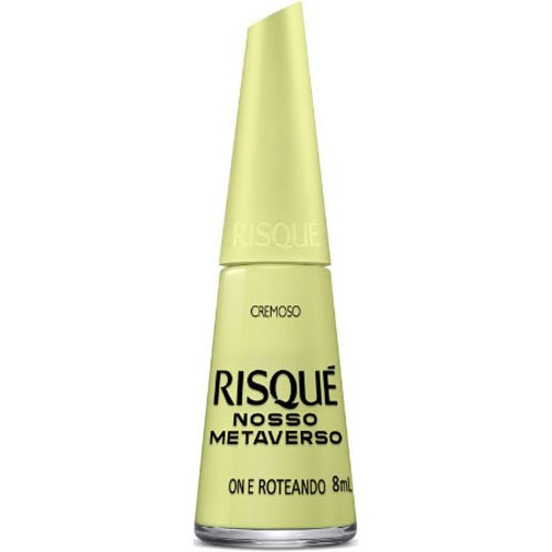 esmalte risqué cremoso on e roteando 8ml