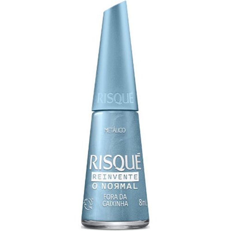 esmalte risqué metálico fora da caixinha 8ml