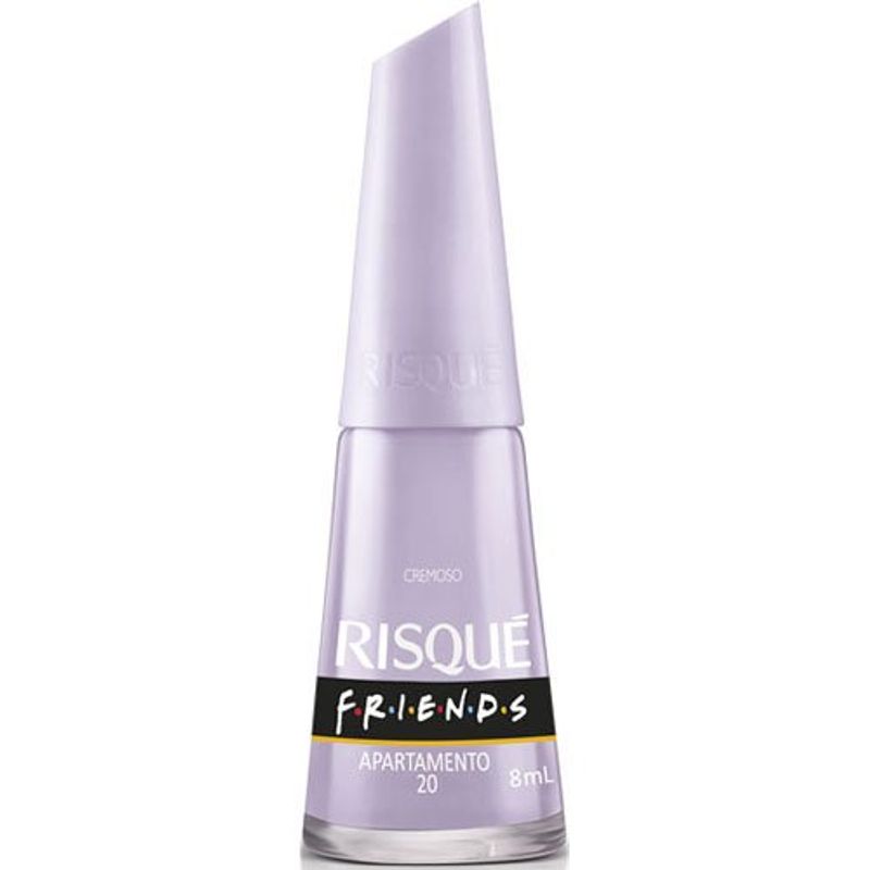 esmalte risqué cremoso friends apartamento 20 8ml