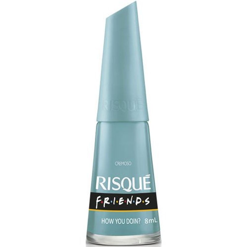 esmalte risqué cremoso friends how you doin? 8ml