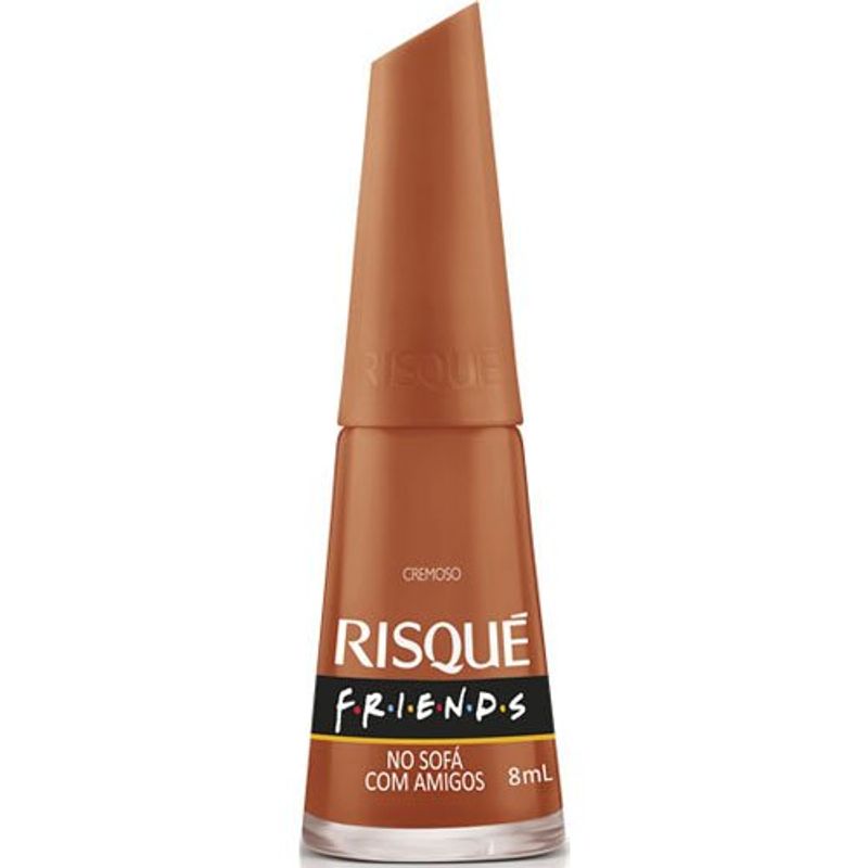 esmalte risqué cremoso friends no sofá com amigos 8ml