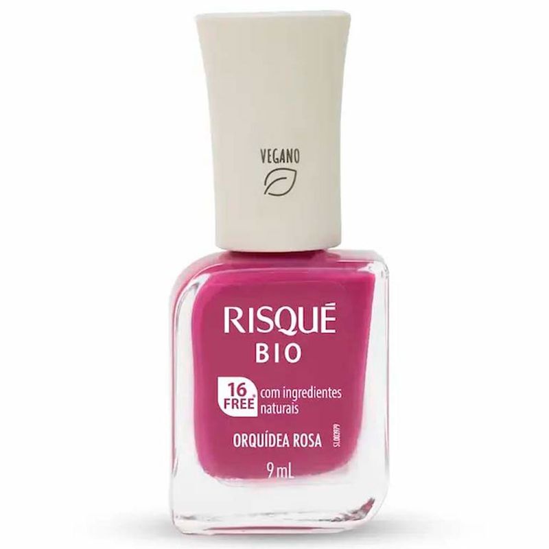 esmalte risqué cremoso bio orquídea rosa 9ml