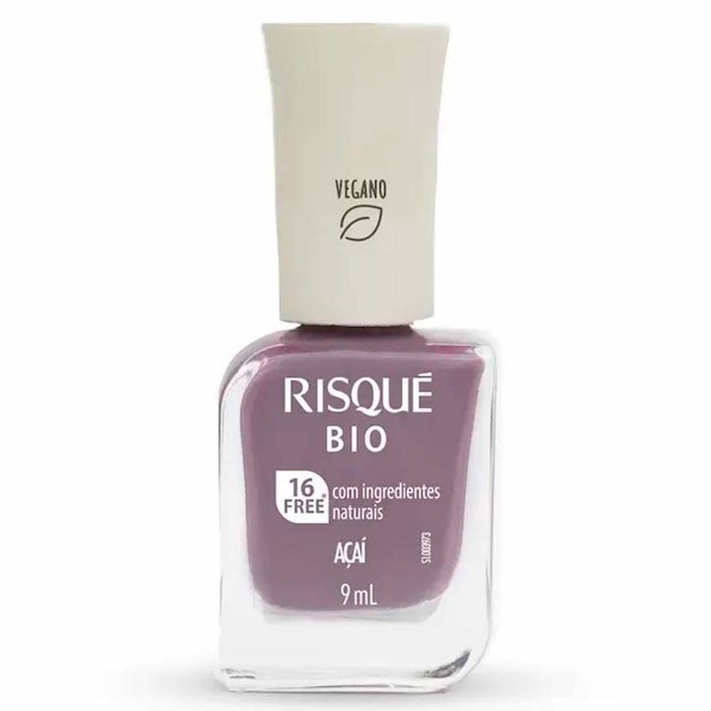 esmalte risqué cremoso bio açaí 9ml