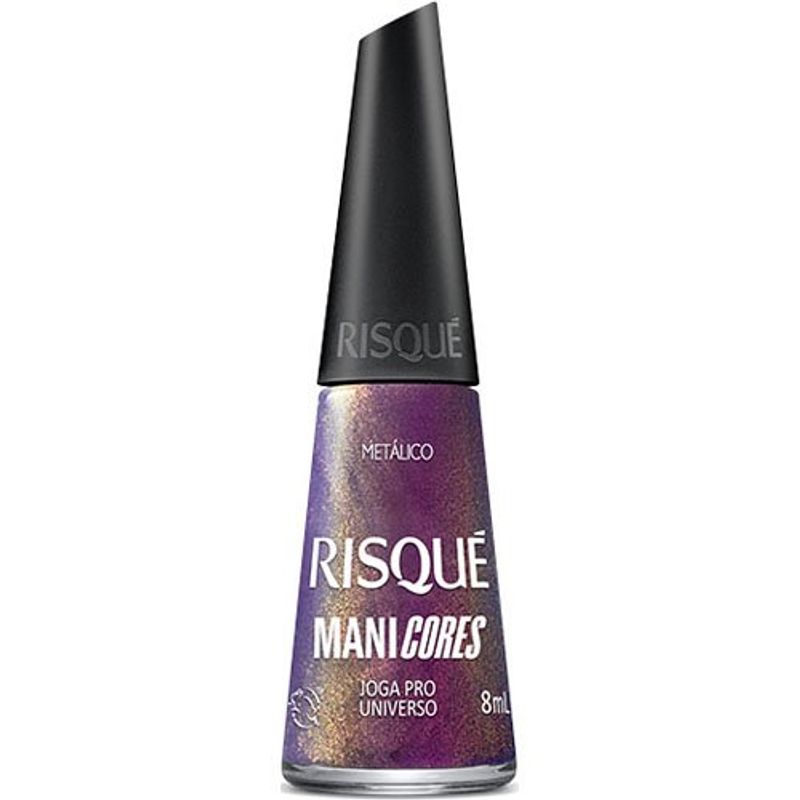 esmalte risqué metálico joga pro universo 8ml