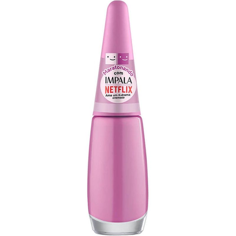 esmalte impala cremoso maratonando netflix ama um k-drama 7,5ml