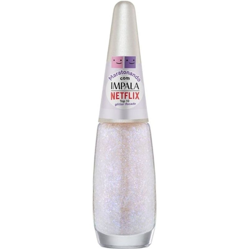esmalte impala glitter maratonando netflix top 10 7,5ml