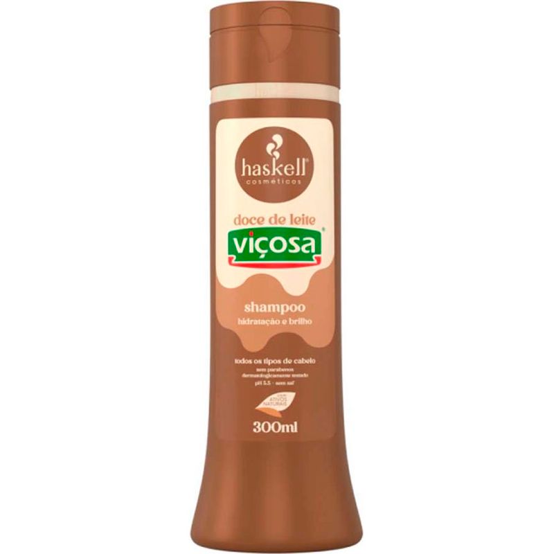 shampoo haskell doce de leite viçosa 300ml
