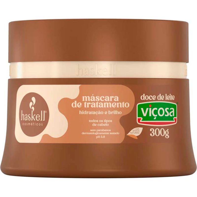 máscara de tratamento doce de leite viçosa 300