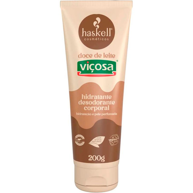 hidratante corporal doce de leite viçosa 200g