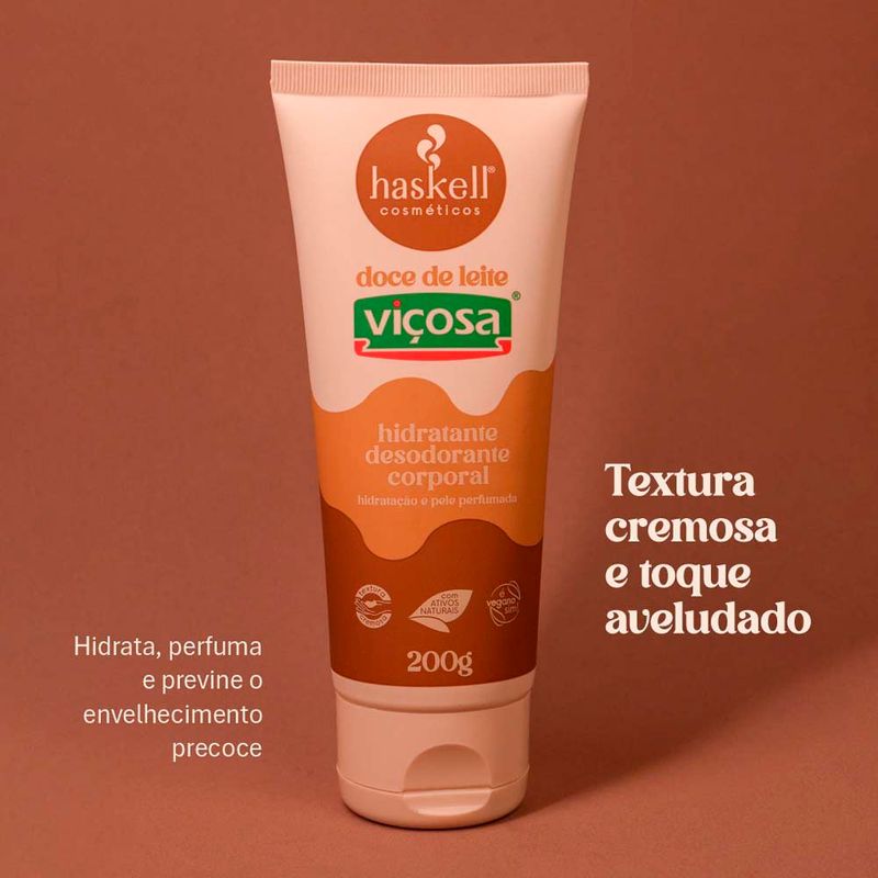 hidratante corporal doce de leite viçosa 200g
