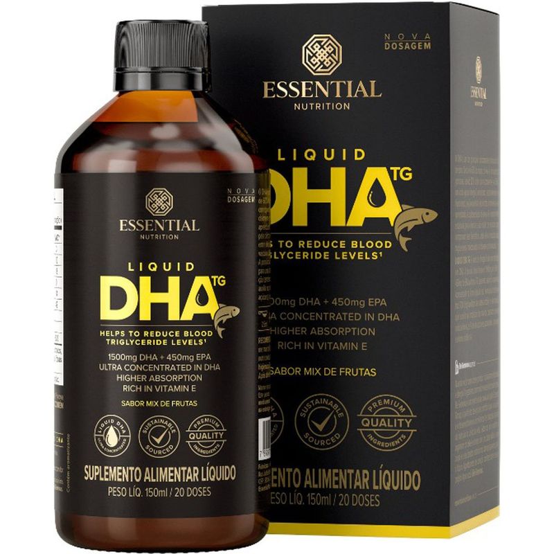 dha tg essential nutrition sabor mix de frutas 150ml
