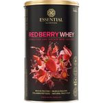 red berry whey essential nutrition sabor frutas vermelhas 450g