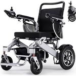 cadeira de rodas elétrica verpal com motores de 500w preto a-bi