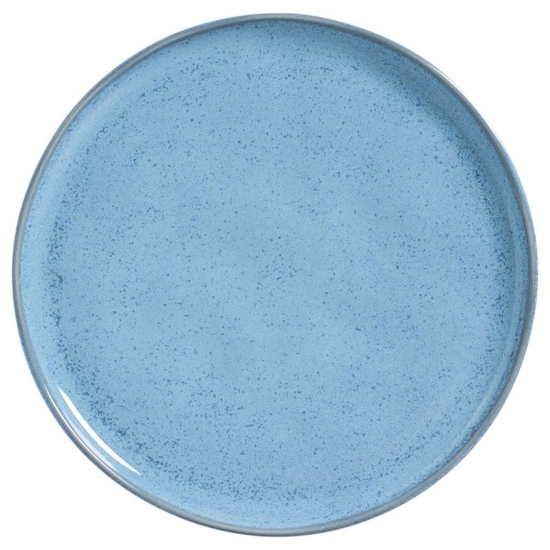 jogo de pratos rasos porto brasil 4 peças cerâmica breeze 27,5cm