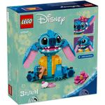 bloco de montar lego disney princess stitch 234 peças 43249