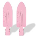 presilha de cabelo océane hair clip rosa 2 unidades