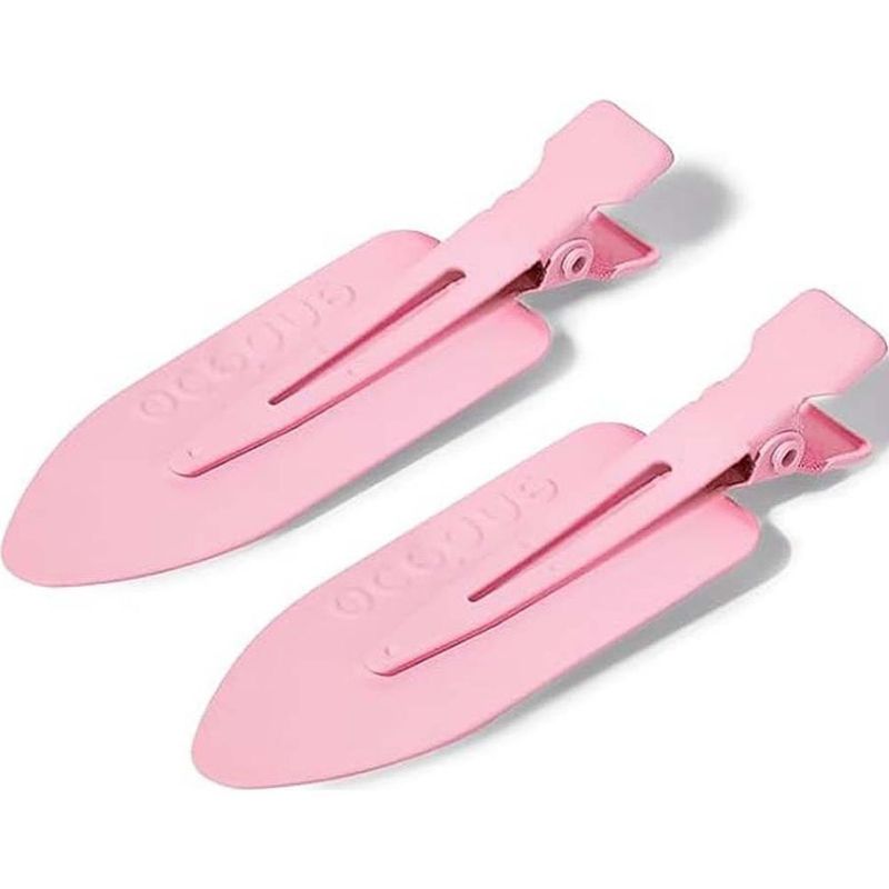 mini presilha de cabelo océane hair clip rosa 2 unidades